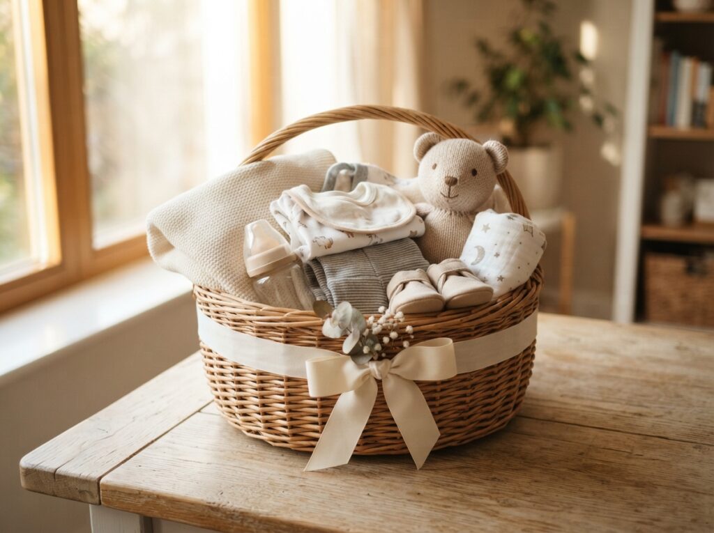Baby Shower Basket Ideas