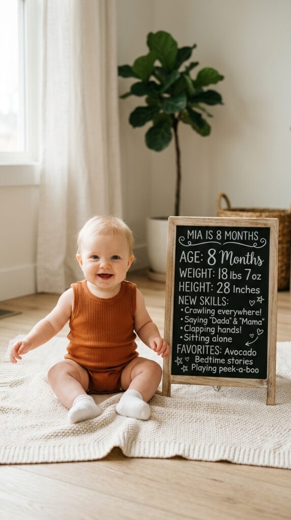 Baby Monthly Photo Ideas