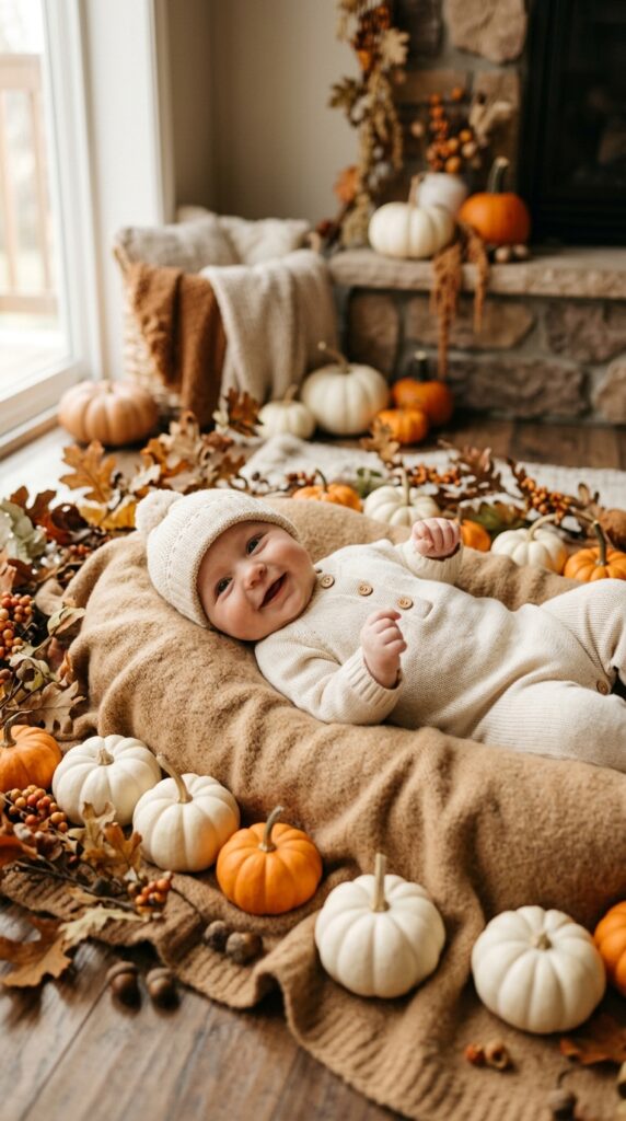 4 Months Baby Photoshoot Ideas
