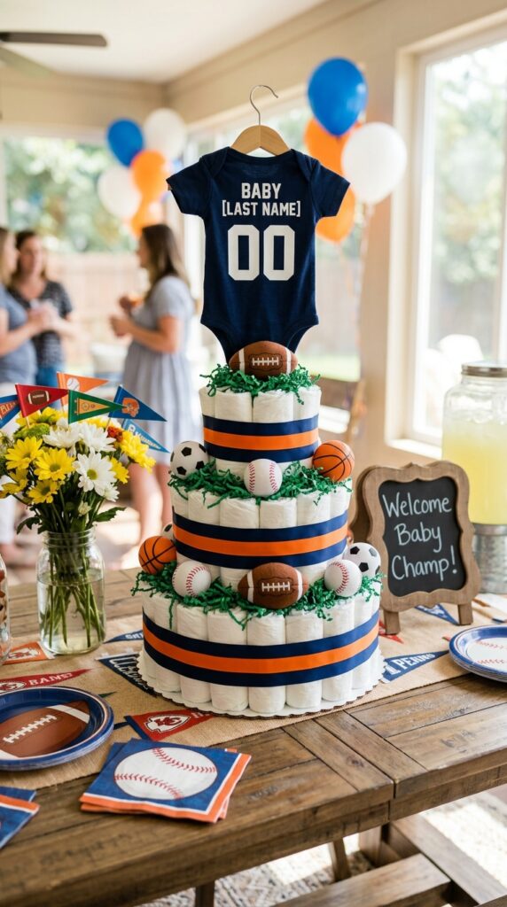 Adorable Diaper Cake Ideas for Baby Boys