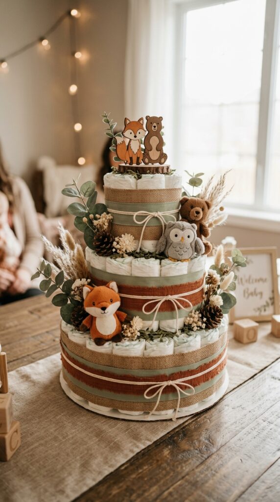 Adorable Diaper Cake Ideas for Baby Boys