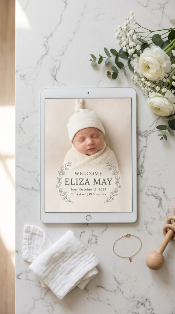 Baby Announcement Ideas