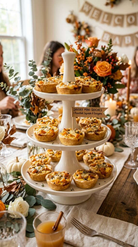 Fall Baby Shower Food Ideas for Boys