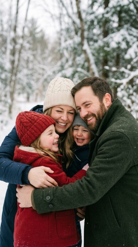 Winter Family Photos Ideas