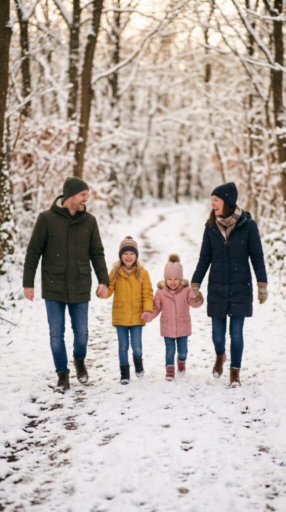 Winter Family Photos Ideas