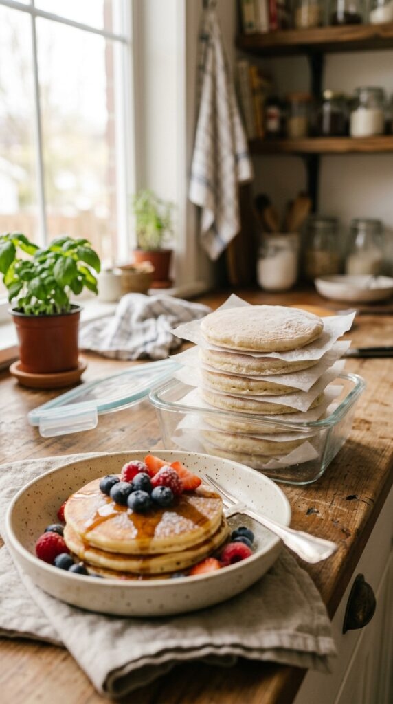 Easy High Protein Pancakes