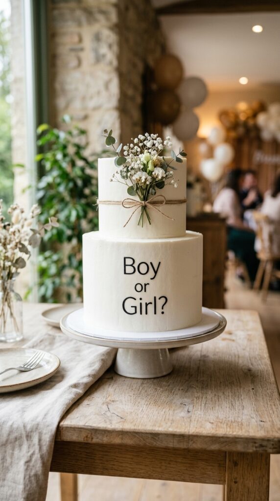 Gender Reveal Cake Ideas
