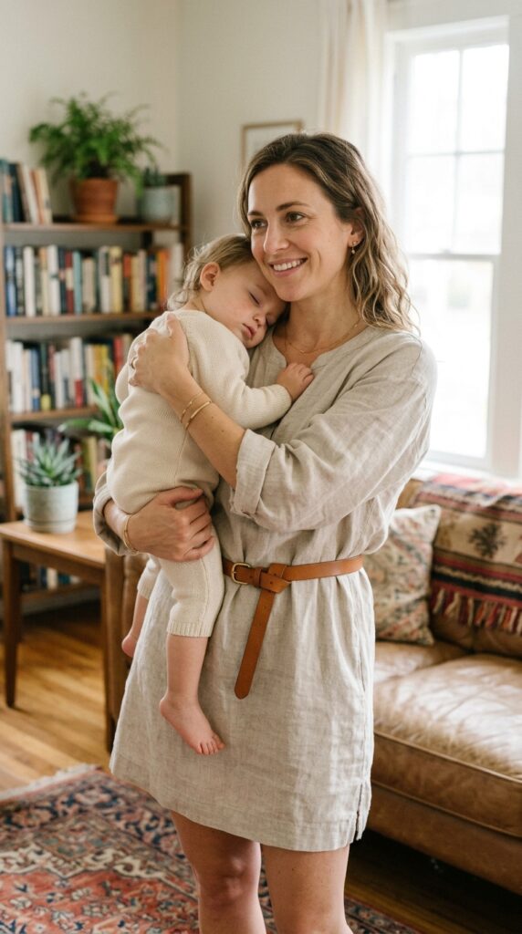 Comfortable & Stylish Postpartum Outfits
