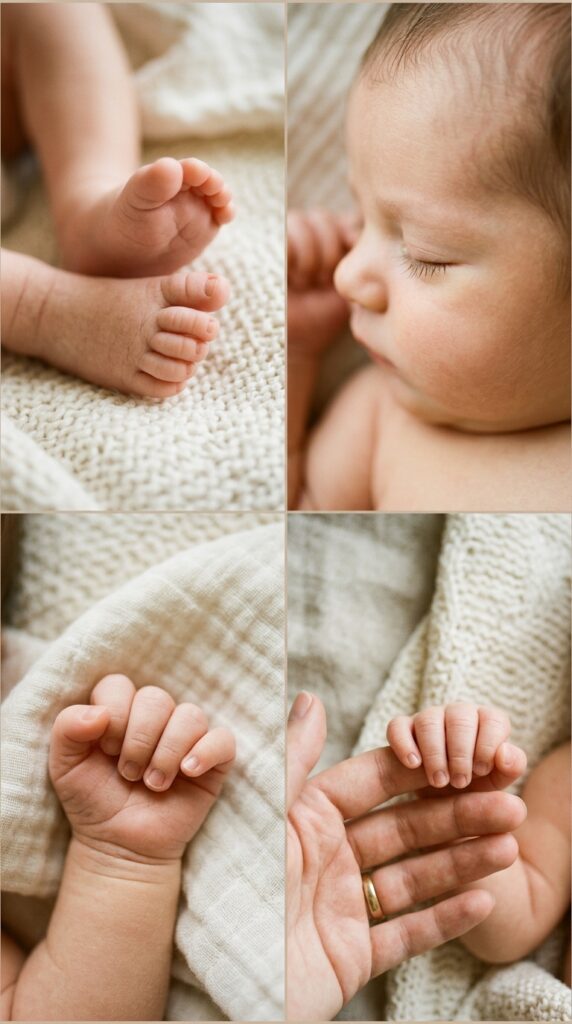 One Month Baby Photoshoot Ideas