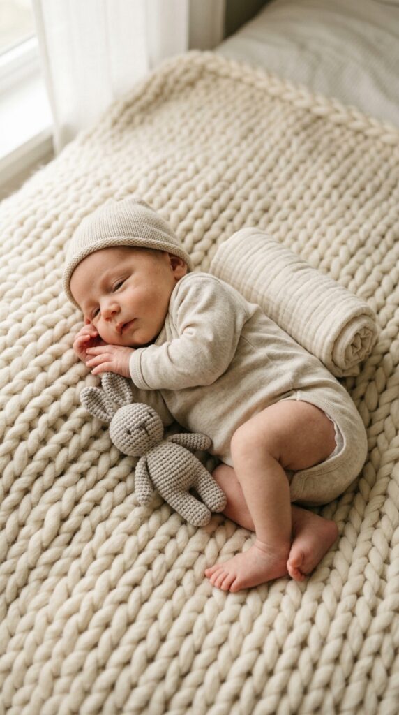 One Month Baby Photoshoot Ideas