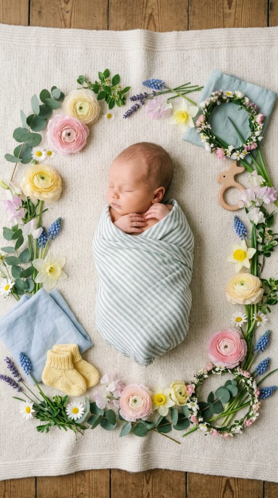 Baby 1 Month Photo Ideas