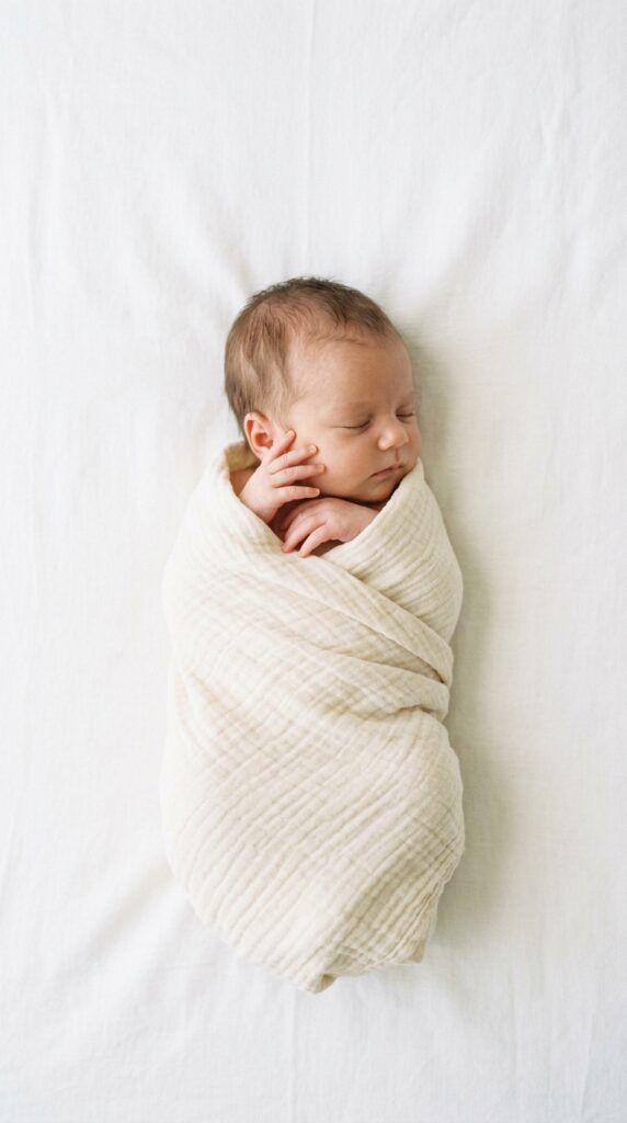 One Month Baby Photoshoot Ideas