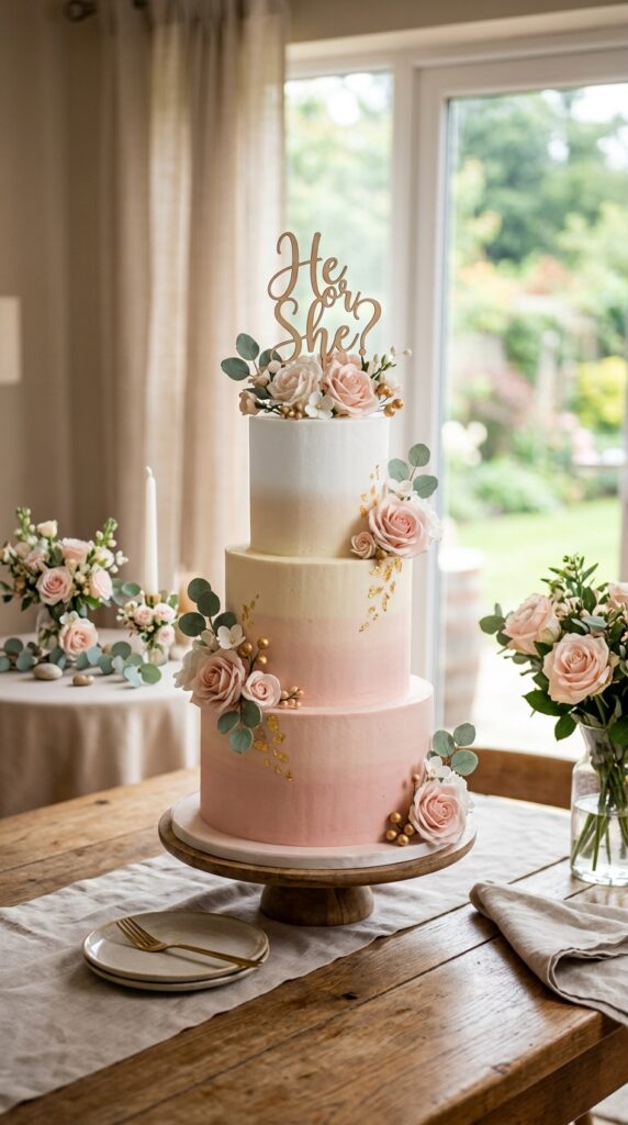 Gender Reveal Cake Ideas