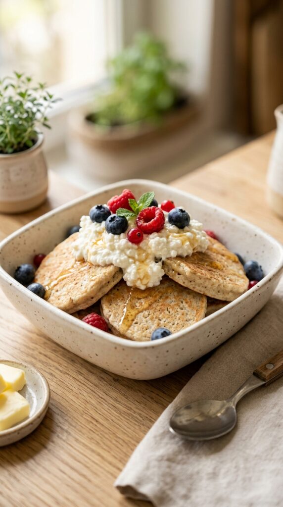 Easy High Protein Pancakes