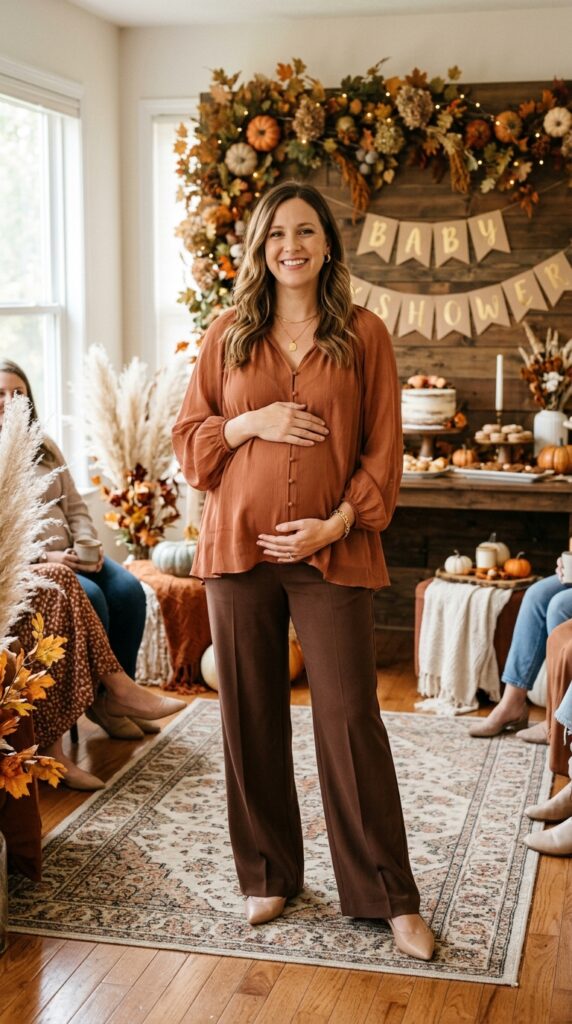 Cute Fall Baby Shower Outfits