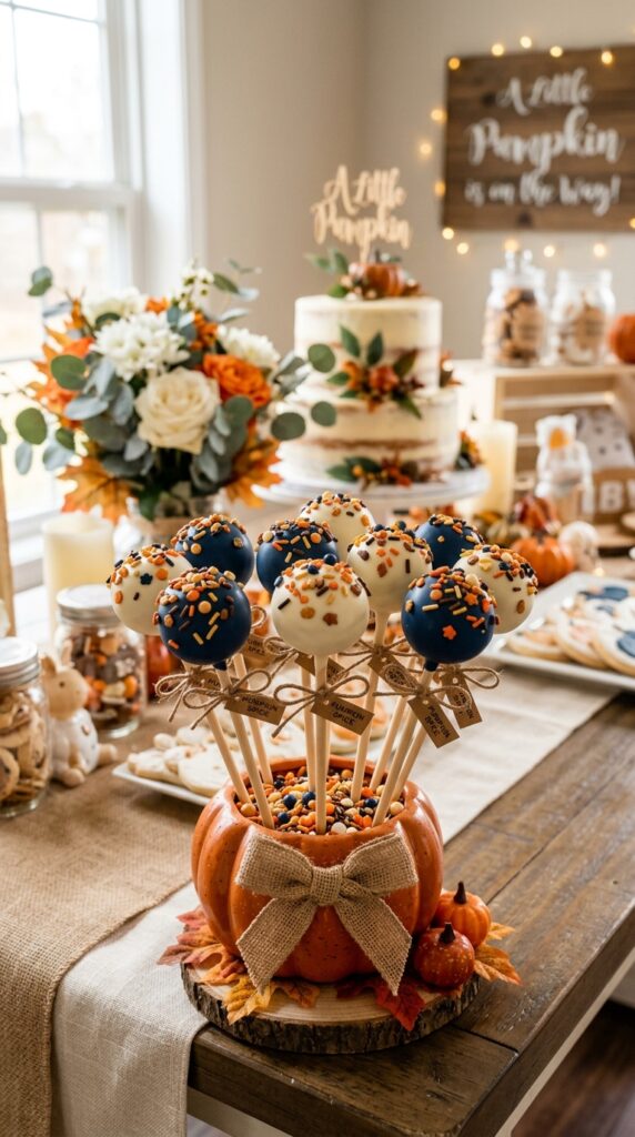 Fall Baby Shower Food Ideas for Boys