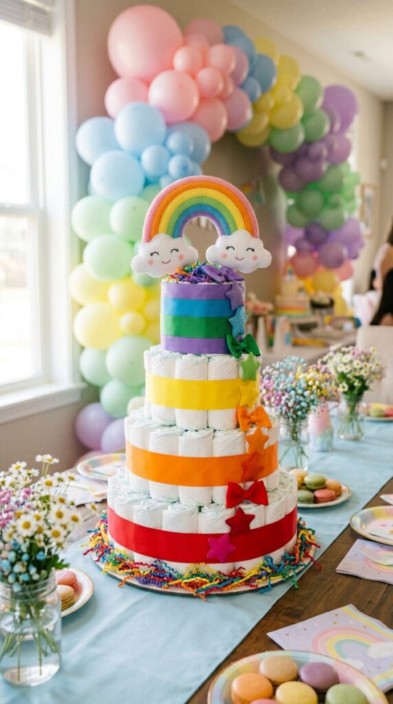 Adorable Diaper Cake Ideas for Baby Boys