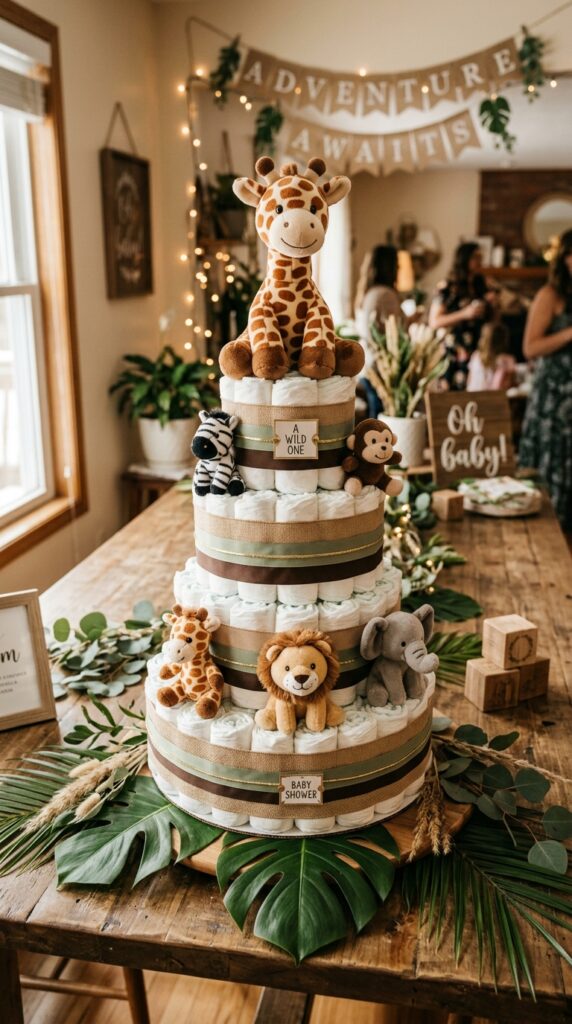 Adorable Diaper Cake Ideas for Baby Boys