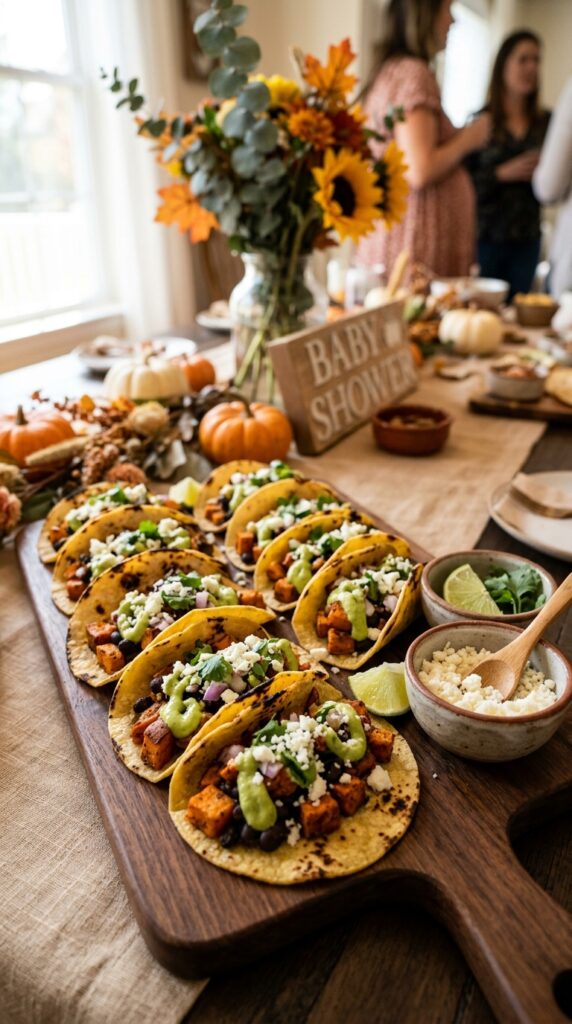 Fall Baby Shower Food Ideas for Boys