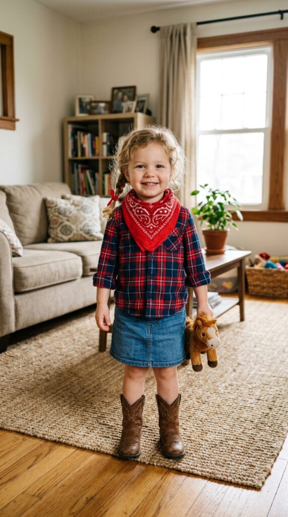 Toddler Cowgirl Outfit Ideas