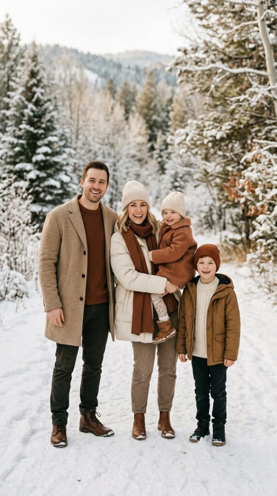 Winter Family Photos Ideas
