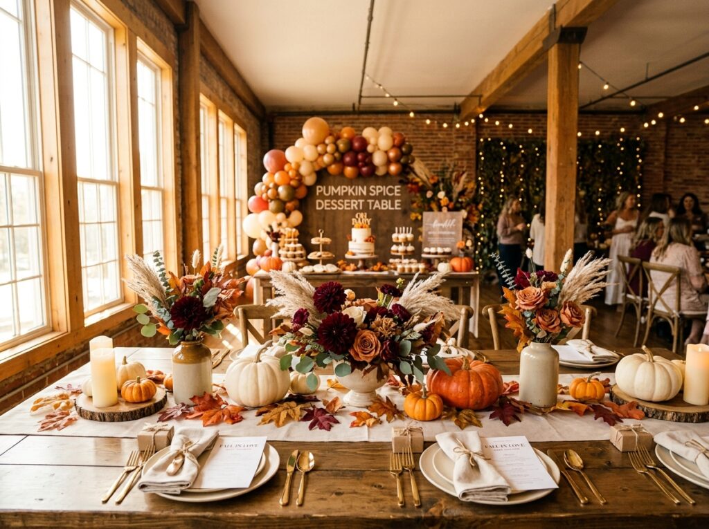 Fall Themed Baby Shower Ideas
