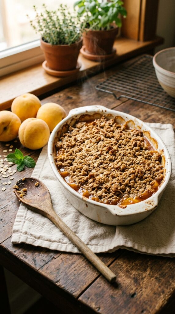 Easy Peach Desserts With Fresh Peaches