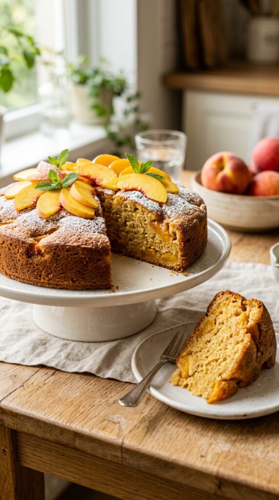 Easy Peach Desserts With Fresh Peaches