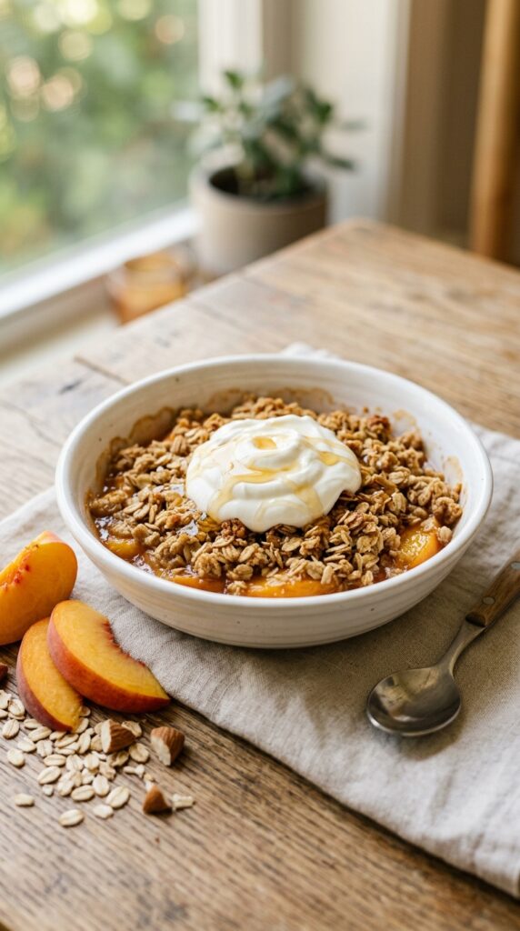 Easy Peach Desserts With Fresh Peaches