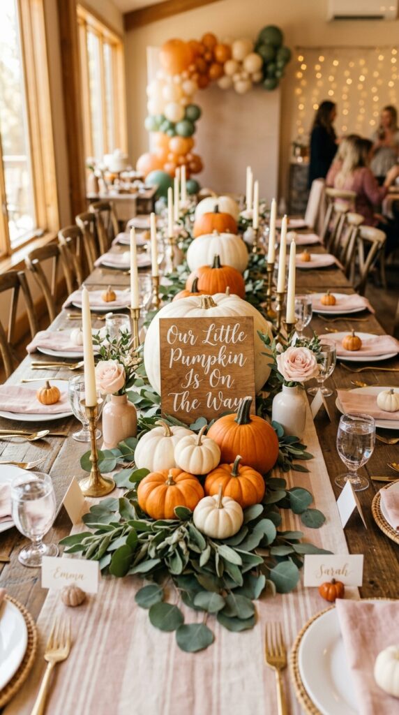 Fall Themed Baby Shower Ideas