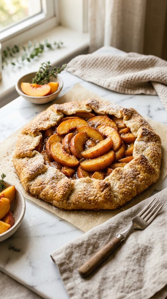 Easy Peach Desserts With Fresh Peaches