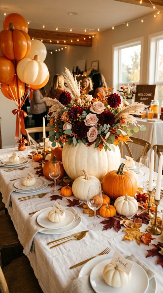 Fall Themed Baby Shower Ideas