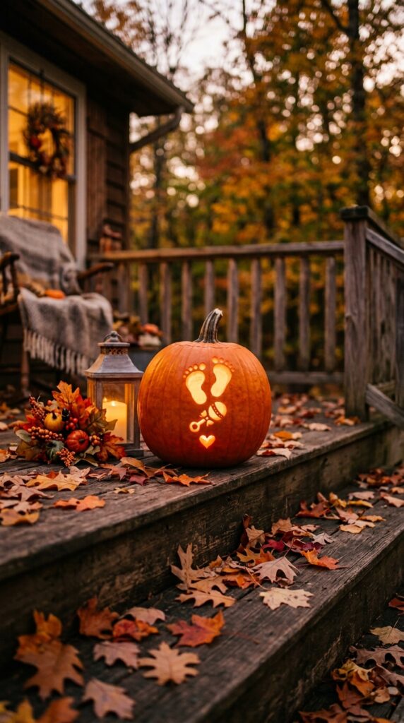 Fall Baby Announcement Ideas