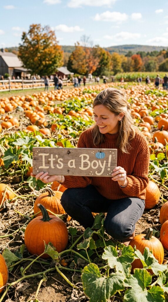 Fall Gender Reveal Ideas