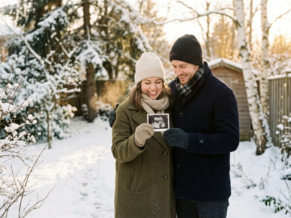 Winter Baby Announcement Ideas