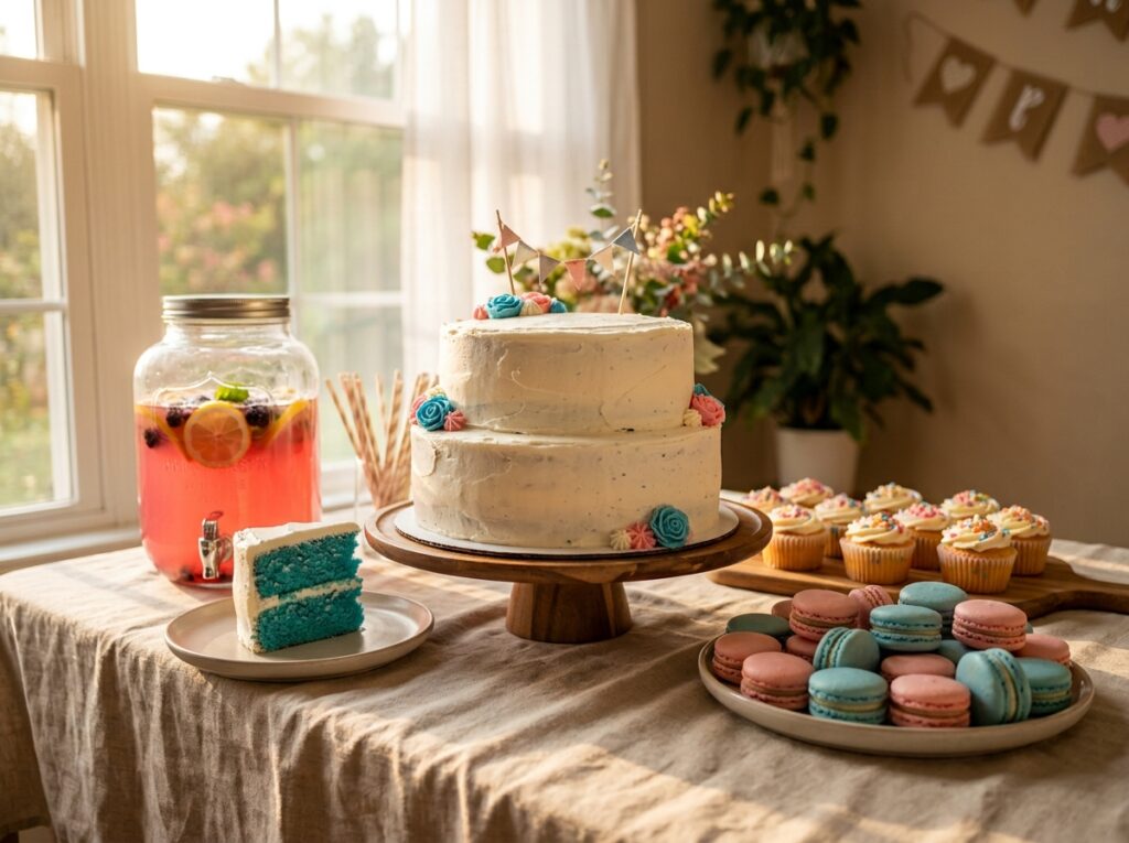 Gender Reveal Ideas Food