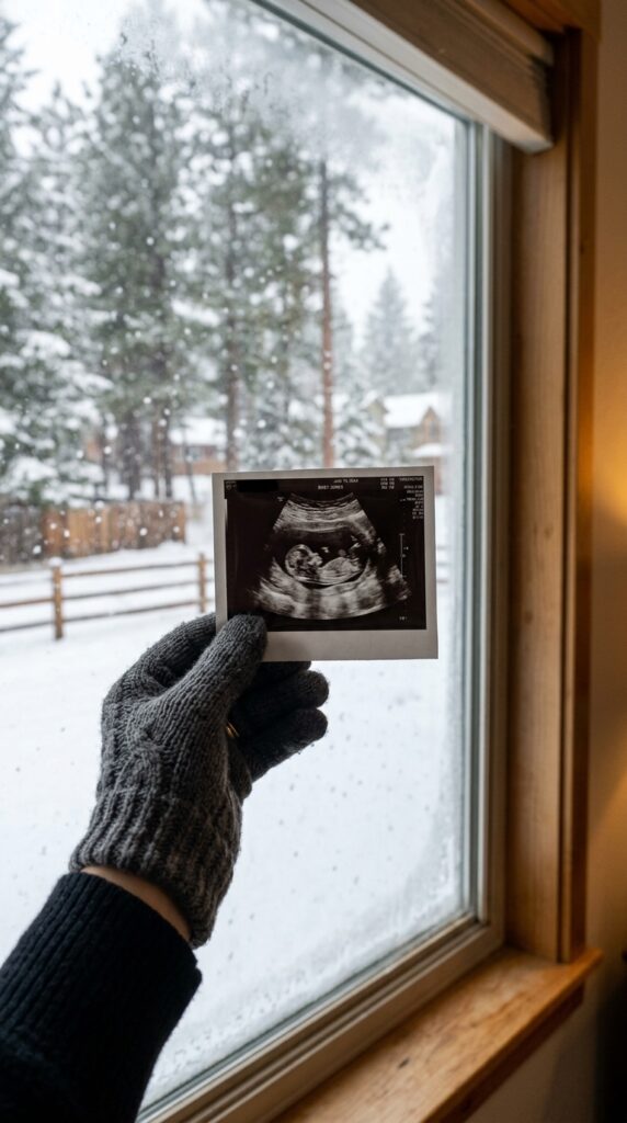 Winter Baby Announcement Ideas